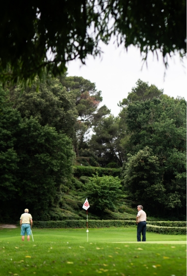 Golfeurs au domaine d'auriac
